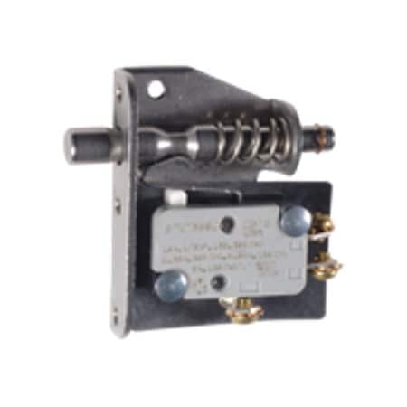 C&K Components Snap Acting/Limit Switch, Spdt, Momentary, 0.5A, 125Vdc, Screw Terminal, Stainless Steel Plunger 12TL604
